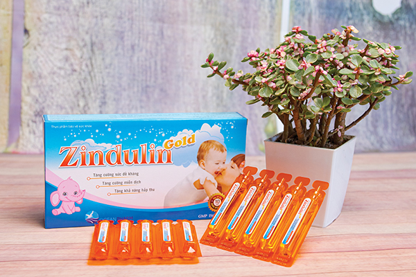 Zindulin kết hợp Kẽm và vitamin D3, hỗ trợ mẹ trong hành trình chăm bé.